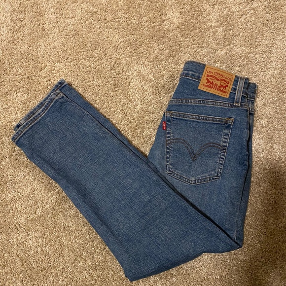 Levi’s Wedgie Straight Jeans – Medium Wash, W28 L26 - Picture 3 of 3